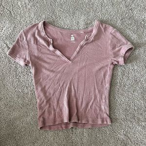 Short Sleeve Crop Top